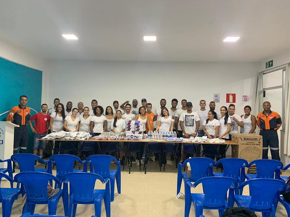 Recebemos ontem ( 10/04/2019) alunos do curso de Educação Física.